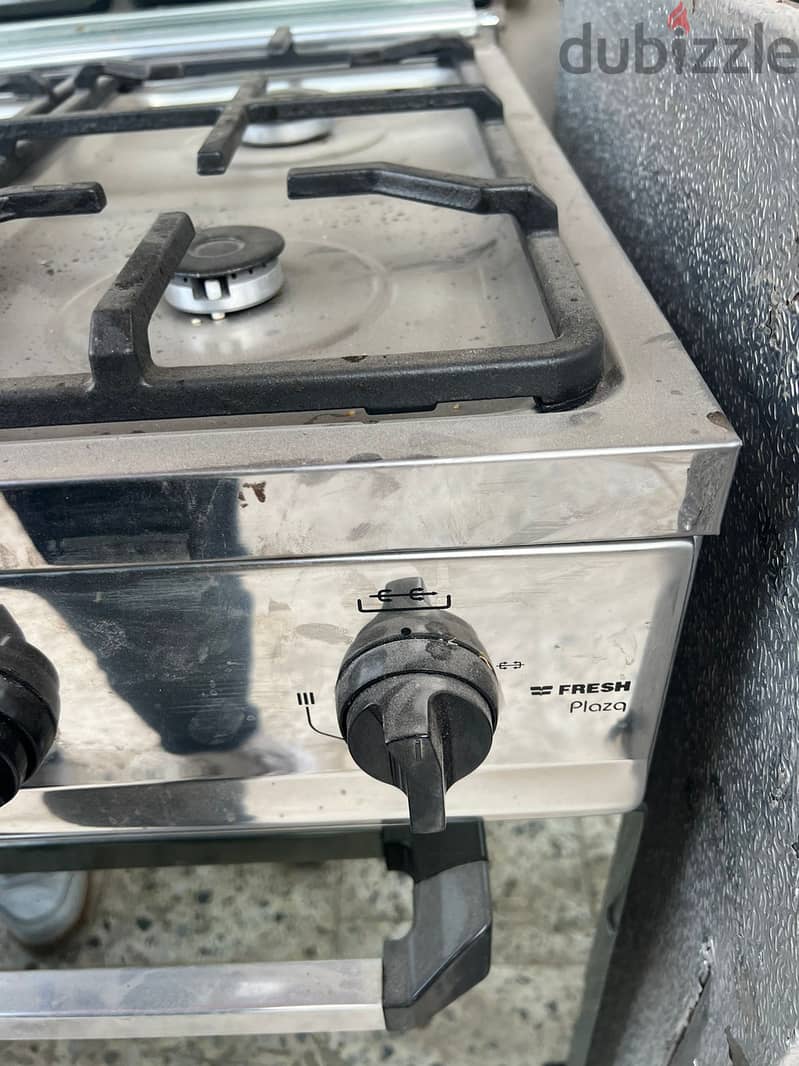 Fresh plaza 60x60 gas cooker- full safty-stainless 1