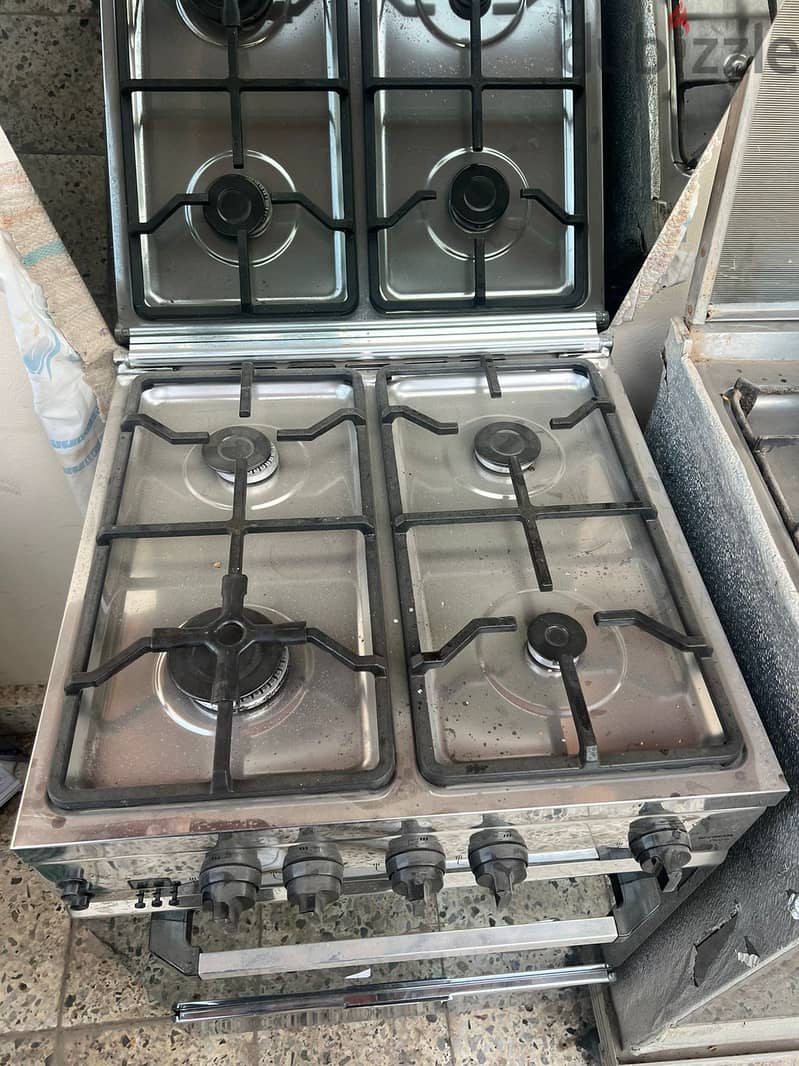 Fresh plaza 60x60 gas cooker- full safty-stainless 2