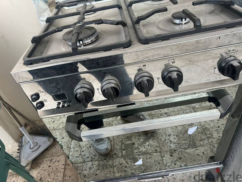 Fresh plaza 60x60 gas cooker- full safty-stainless 3