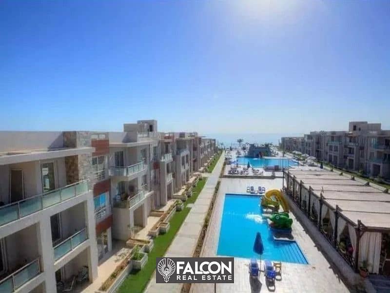 شاليه متشطب (( بنوراما سي فيو )) للبيع بخصم 35% ف اروما العين السخنة / Chalet For Sale In Aroma Ain Sokhna 1