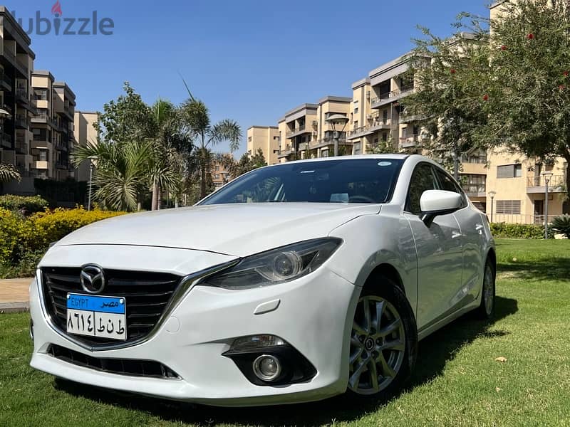 Mazda 3 2015 top line مازدا فابريكه حاله الزيرو 1