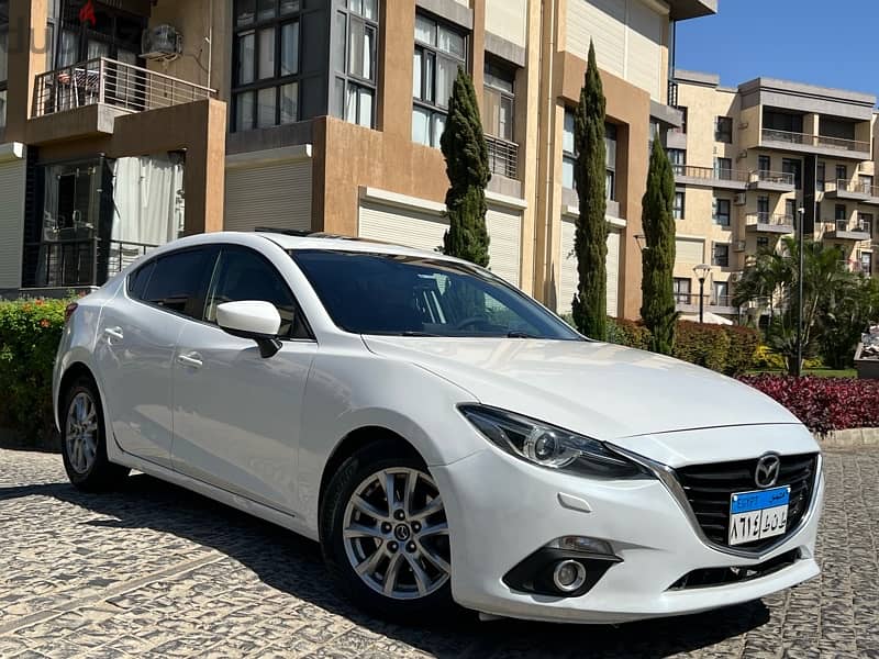 Mazda 3 2015 top line مازدا فابريكه حاله الزيرو 2