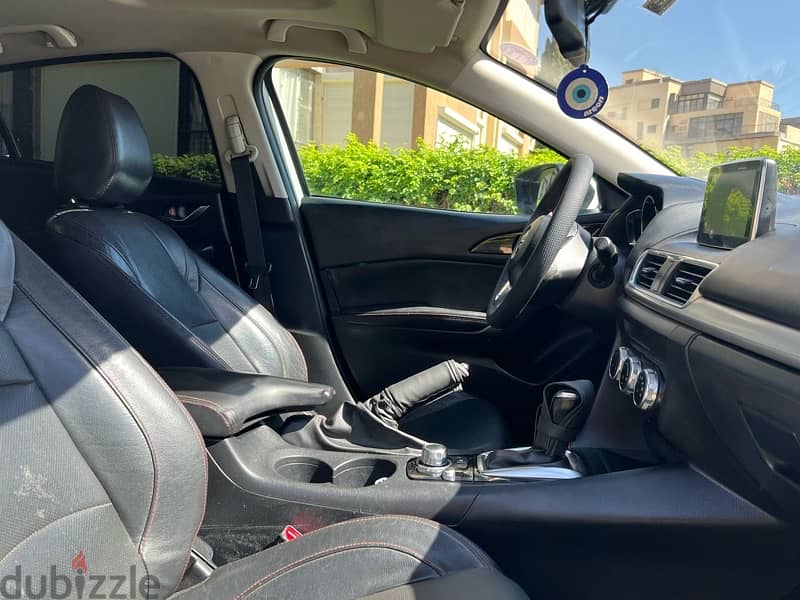 Mazda 3 2015 top line مازدا فابريكه حاله الزيرو 7