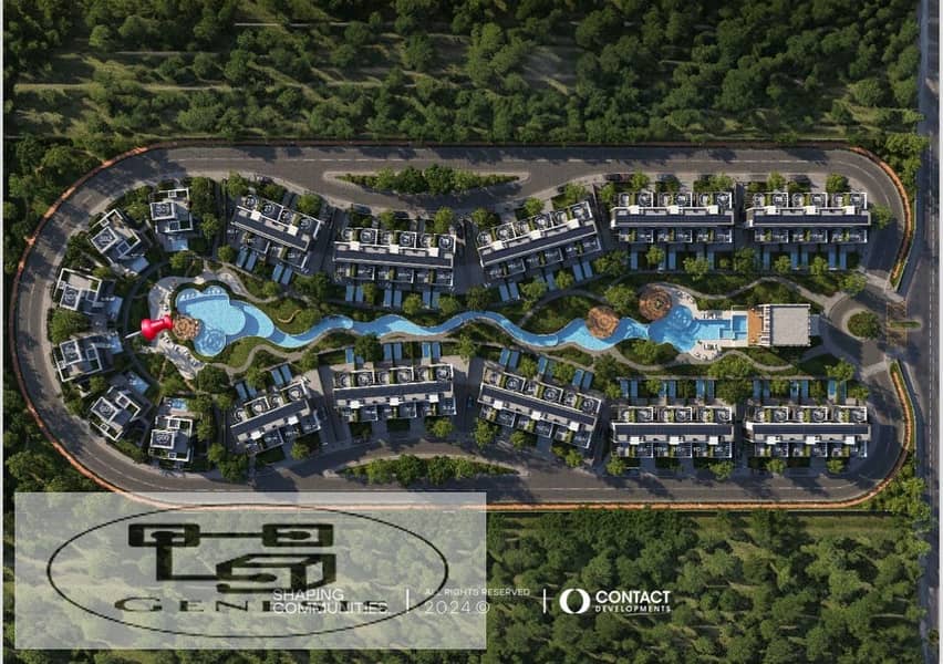 في كمبوند نيست التجمع الخامس Compound Nest New Cairo شقة بفيو مميز للبيع 10