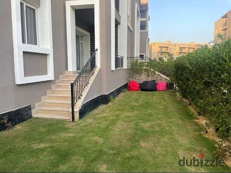 For Rent Apartment With Garden At A Special Price In October Plaza Sodic 2