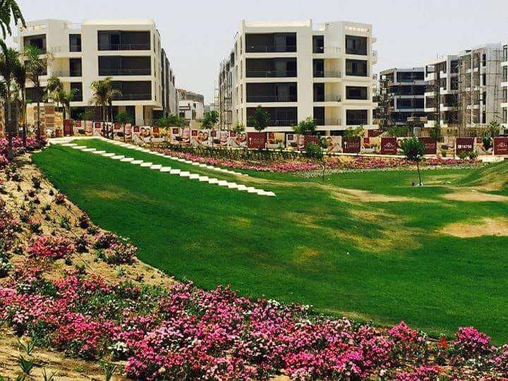 Duplexes for sale in First Settlement   The most distinguished stage in Taj City Orgami Golf   In front of Mirage Mall   In front of the Jo Mariott ho 5