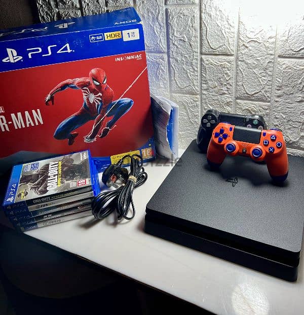 ps4 slim 1TB 5