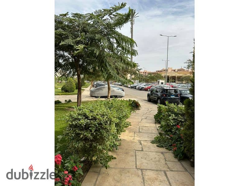 Studio for sale with private garden, fully furnished and equipped, in Al Rehab, with an investment opportunity by renting it out. 11