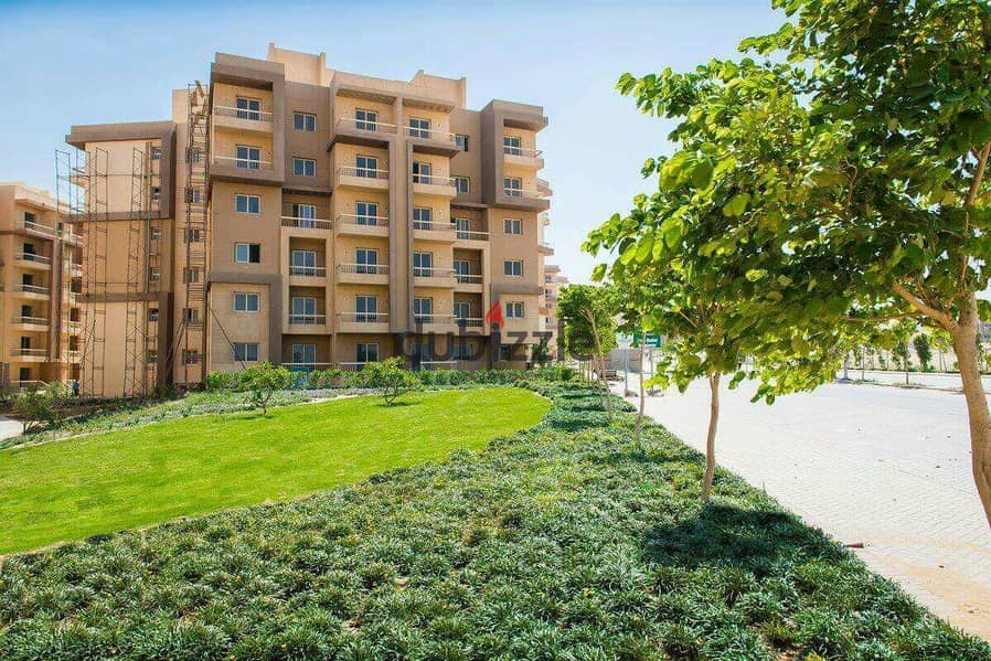 Apartment for sale in Ashgar City in installments without interest, overlooking green spaces and water bodies. . | October - Ashgar Heights - Badia - Ha 2