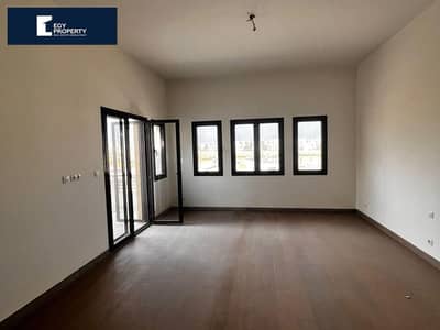 Twin house Same Price as Apartment 5BR in Uptown Cairo For Sale Fully finished with ACs Open View  Move Now !!