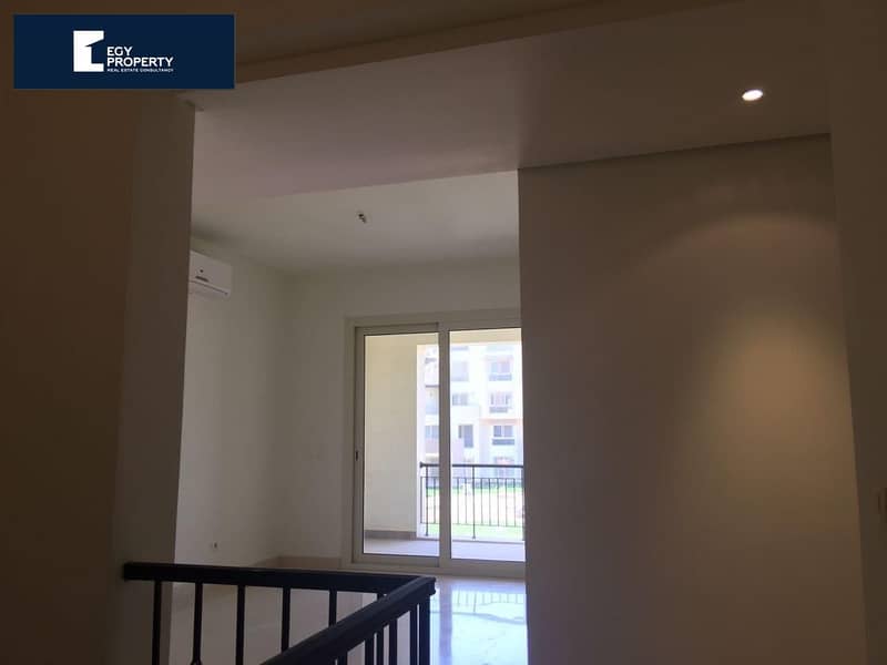 Twin house Same Price as Apartment 5BR in Uptown Cairo For Sale Fully finished with ACs Open View  Move Now !! 4