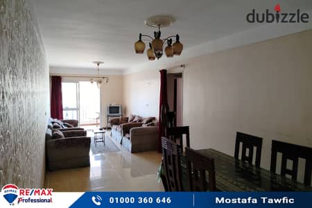 Apartment for rent furnished 100 m Smouha (Bahaa El Din El Ghatouri St. )