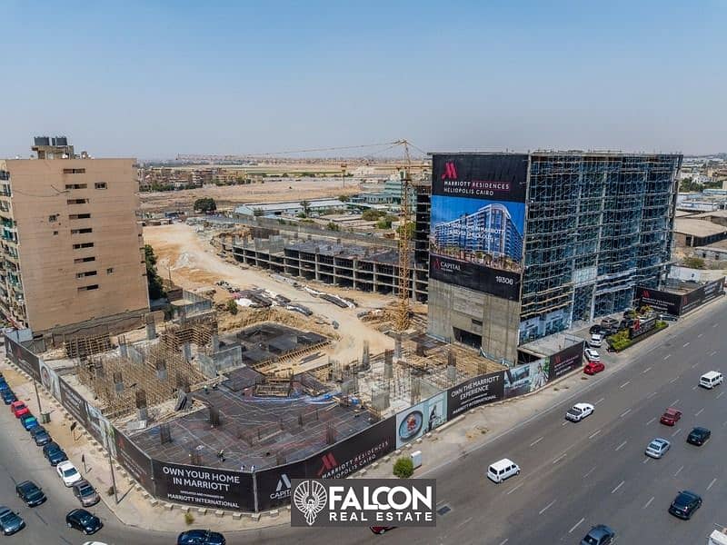 شقة فندقية بالتكييفات المركزية استلام فوري فندق الماريوت مصر الجديدة / Hotel Apartment For Sale Marriott Residence 8