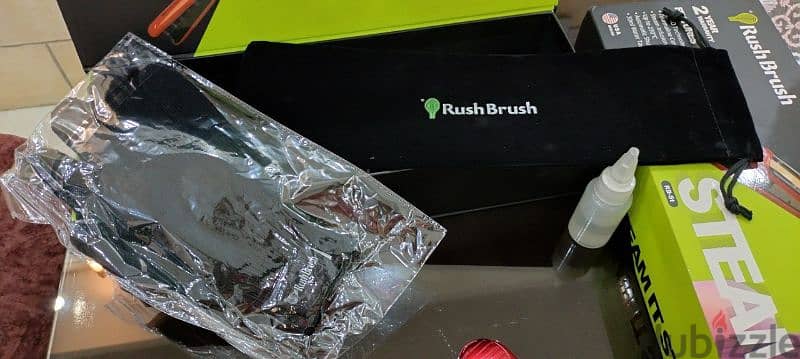 مكواه شعر بالبخار من راش براش rush brush 1