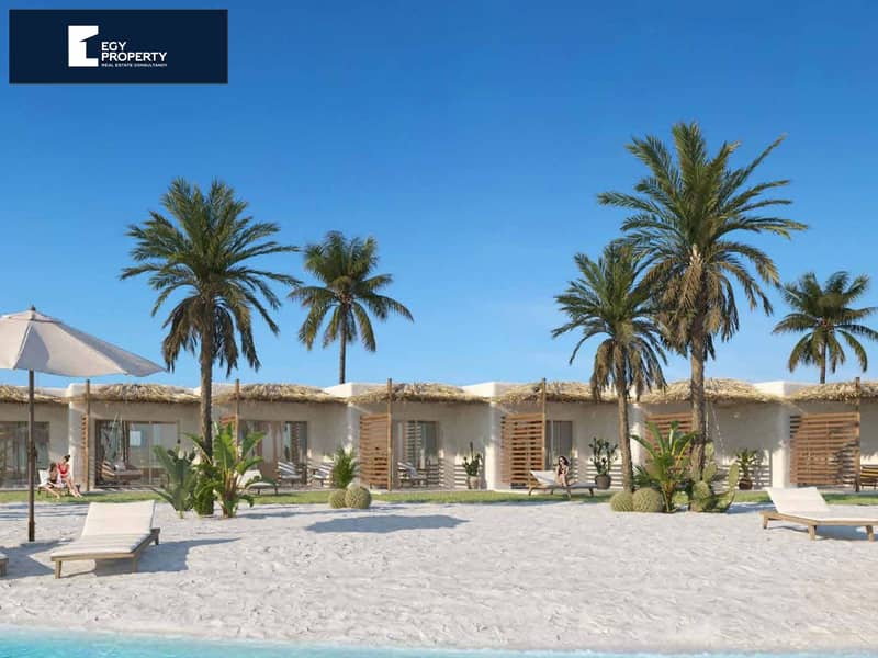 Buy Standalone Villa in Hacienda West North Coast and Pay installments Till 2030 With The Lowest Price 3rd Row from the beach 9