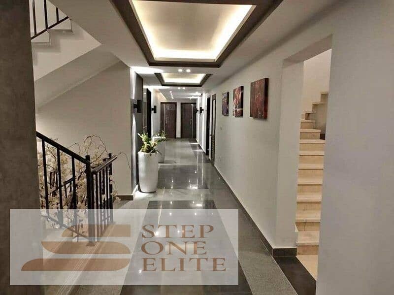 Duplex 185m for sale, immediate delivery, with a direct view of the pyramids 8