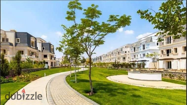 Townhouse villa in Mountain View October  Northern Expansions  minutes from Sheikh Zayed  behind Mall of Arabia  Jehan Square and the Shooting Club 3