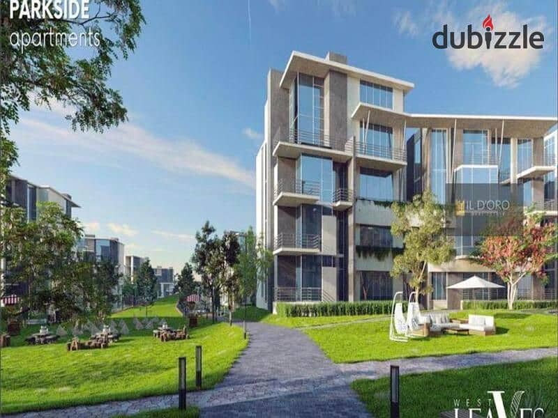 Duplex for sale, 285 m, in front of Hyper One, next to Al Khamayel, in installments 1