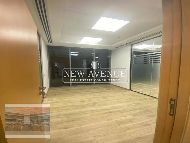 Office 154 sqm Fully Finished for Rent in Cairo festival city        K/N 6 3