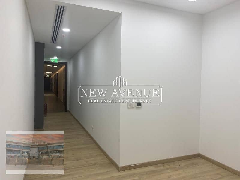 Office 154 sqm Fully Finished for Rent in Cairo festival city        K/N 6 4