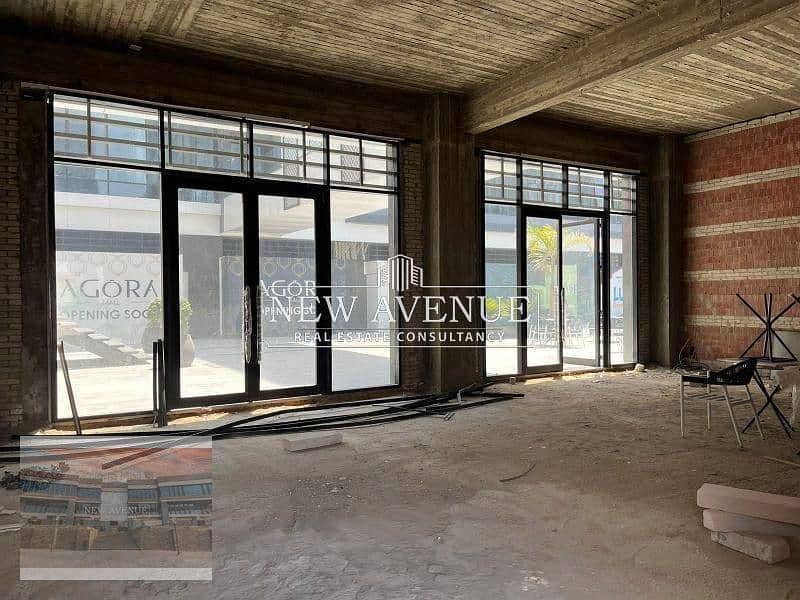 F&B Retail with Outdoor cheapest Price/Meter in Agora New Cairo     K/N 586 8