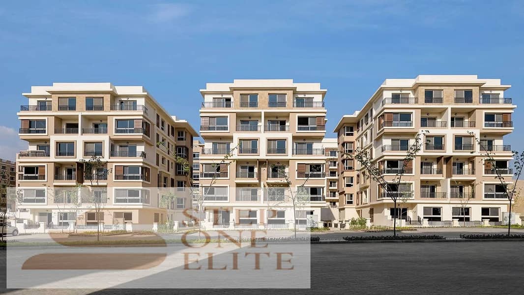 3 bedroom apartment with double view for sale in Taj City with a discount on cash 1