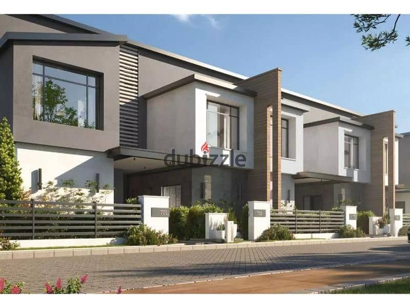 Town House directly on Suez road delivery one year -Compound Creek Town 11