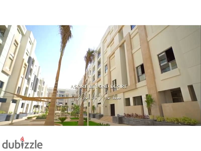 Apartment 77 m in Valore Sheraton Compound in Heliopolis, fully finished with air conditioners and kitchen. 25