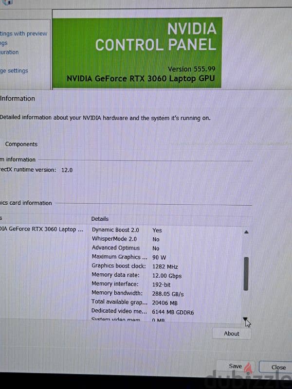 Lenovo ideapad gaming RTX3060 4