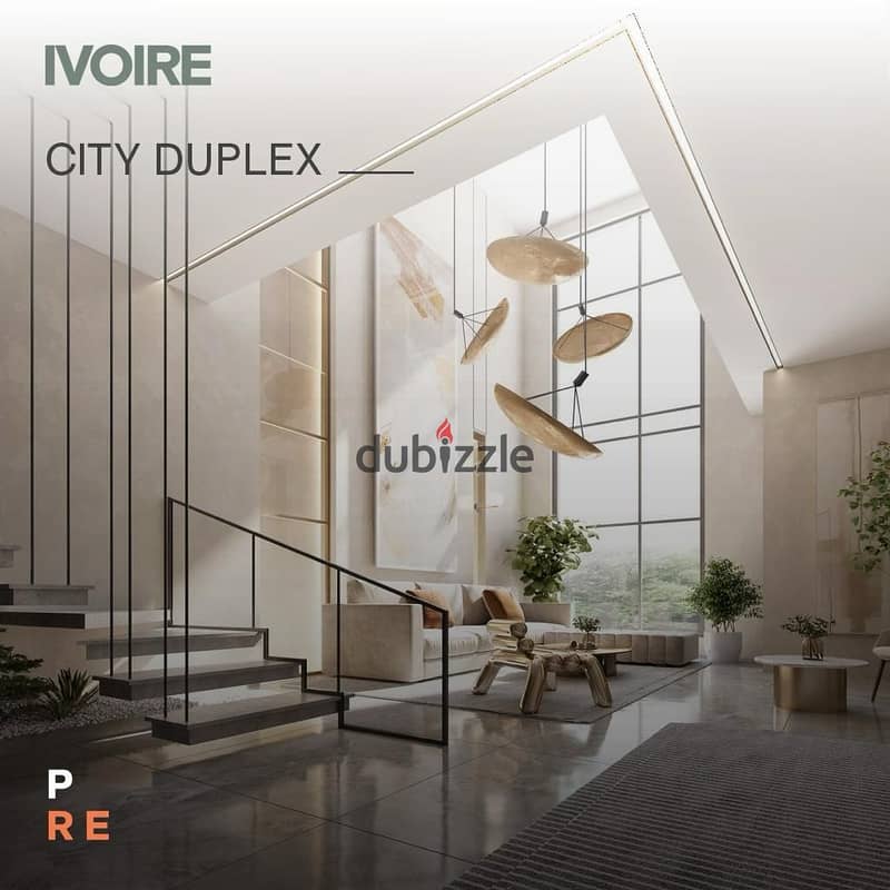 Duplex loft for sale in iVoire Sheikh Zayed Compound, resale, distinctive location for the unit, installments until 2031 8