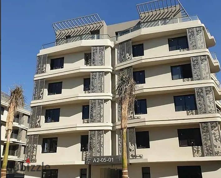 Fully finished 2-bedroom apartment for sale in Badya Palm Hills, October 3