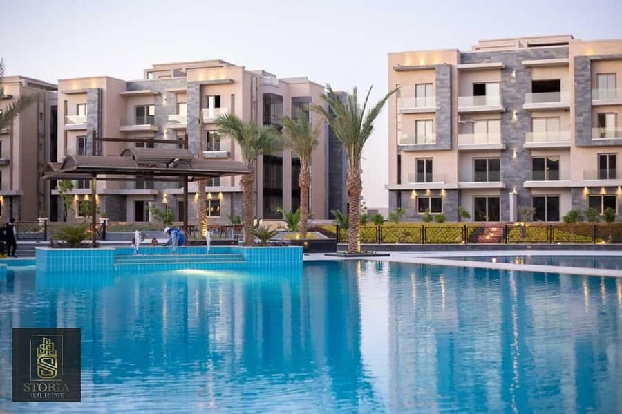 Immediate receipt apartment in the Fifth Settlement, directly next to Mivida Compound, with a 10% down payment and interest-free installments over 5 y 1