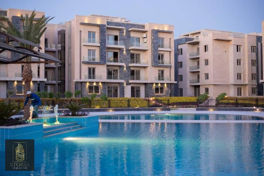 Immediate receipt apartment in the Fifth Settlement, directly next to Mivida Compound, with a 10% down payment and interest-free installments over 5 y 8