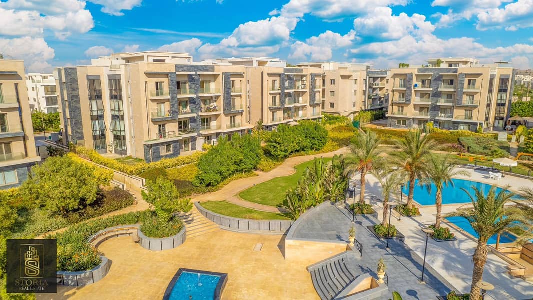 Immediate receipt apartment in the Fifth Settlement, directly next to Mivida Compound, with a 10% down payment and interest-free installments over 5 y 18