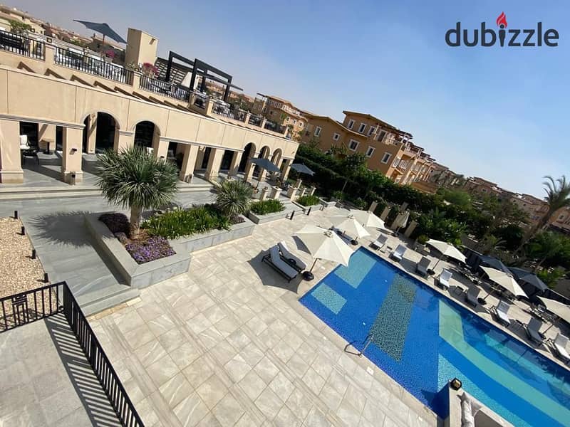 Very prime location villa(D4) with inst    525M   in hyde park new cairo   For sale (Direct on the park) 6