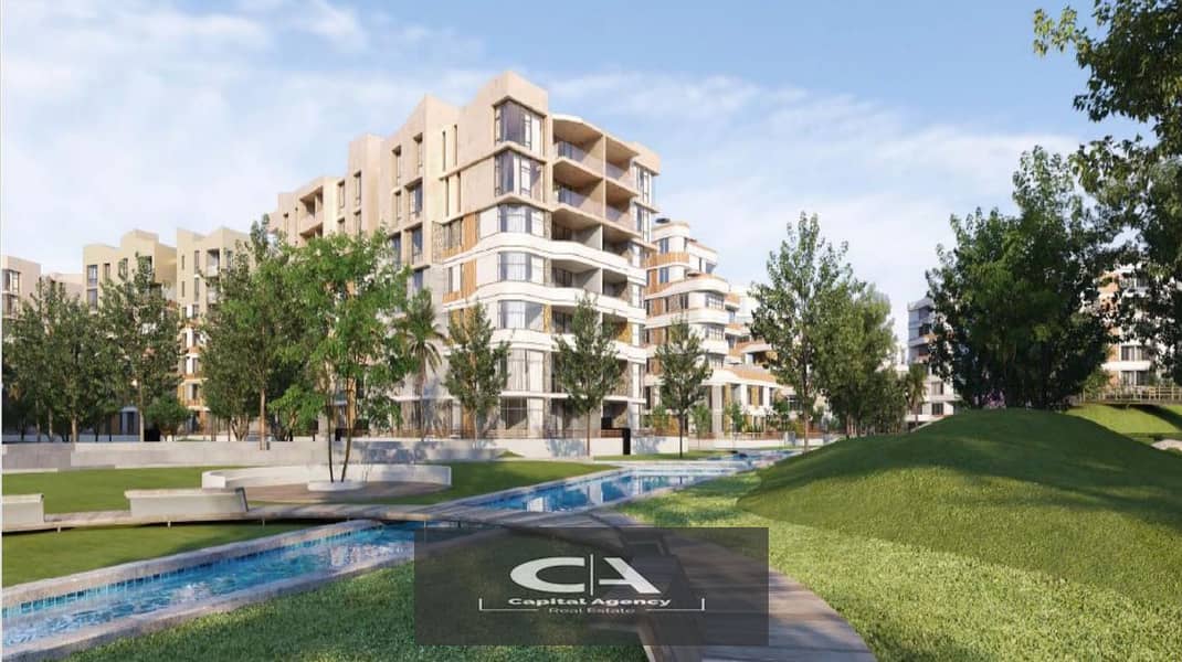 Own an apartment with a garden 92 sqm for the first time in Tatweer Misr finished to be delivered in 2026_Bloomfields wwith installments over 10 years 1