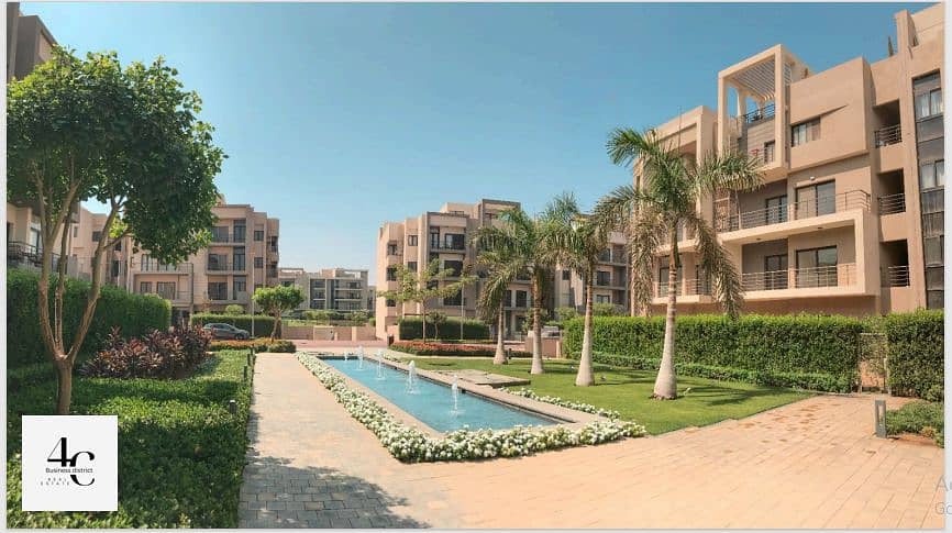 With down payment and installments Apartment 167m delivered fully finished with Acs in al marasem fifth square 7