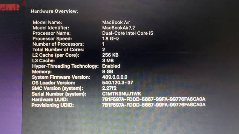 Apple MacBook Air 2017 4