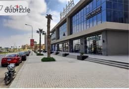 Shop For Rent In Palm Hills, directly on the axis of The Ellen Mall  In front of Arkan Plaza 0