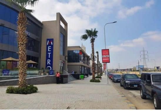 Shop For Rent In Palm Hills, directly on the axis of The Ellen Mall  In front of Arkan Plaza 3