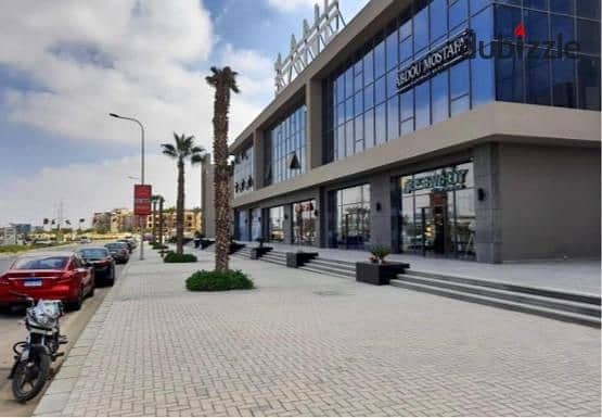 Shop For Rent In Palm Hills, directly on the axis of The Ellen Mall  In front of Arkan Plaza 4