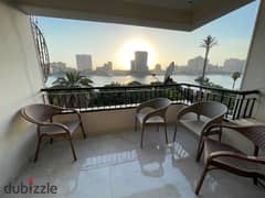 Furnished apartment on the Nile for daily rent in Abdulaziz Al Saud Street 0