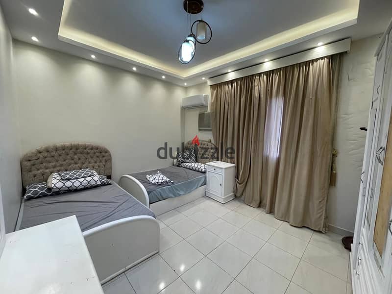 Furnished apartment on the Nile for daily rent in Abdulaziz Al Saud Street 7