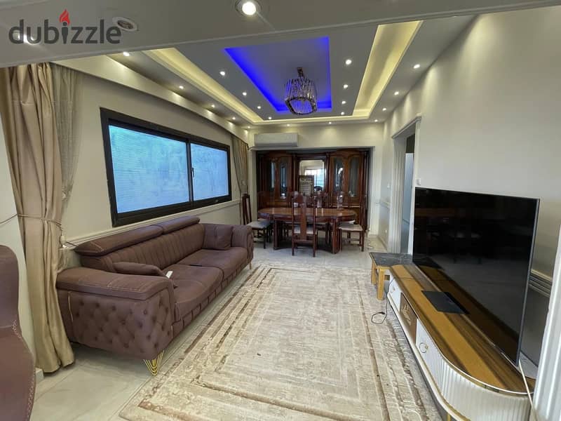 Furnished apartment on the Nile for daily rent in Abdulaziz Al Saud Street 9