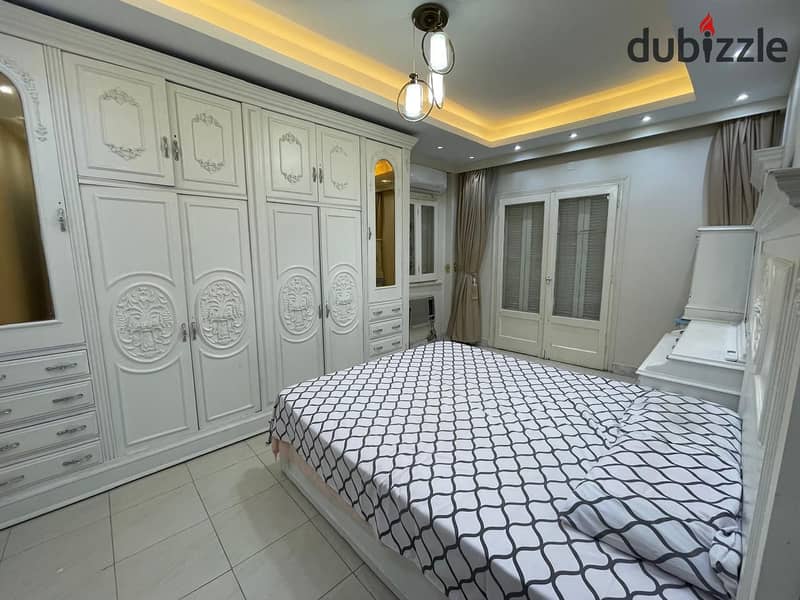 Furnished apartment on the Nile for daily rent in Abdulaziz Al Saud Street 13