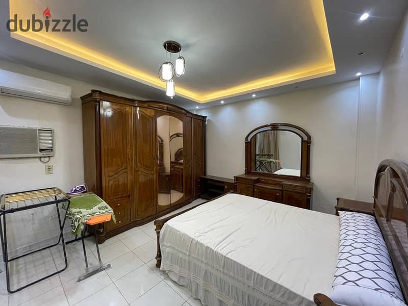 Furnished apartment on the Nile for daily rent in Abdulaziz Al Saud Street 14