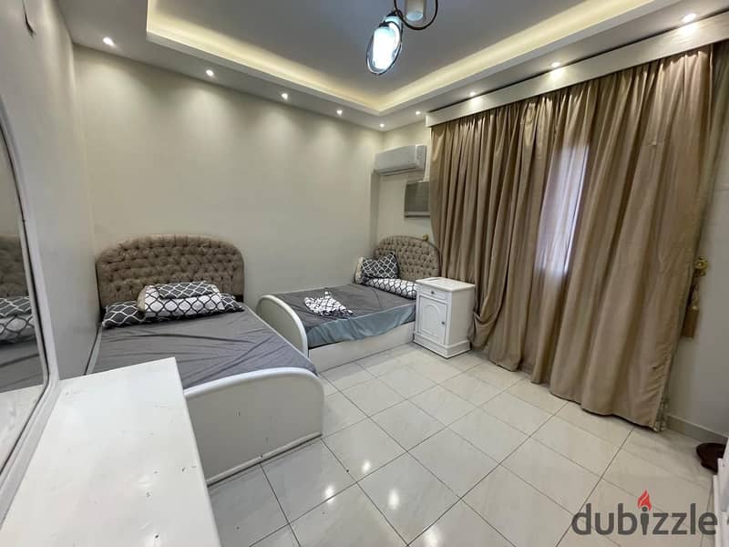 Furnished apartment on the Nile for daily rent in Abdulaziz Al Saud Street 16