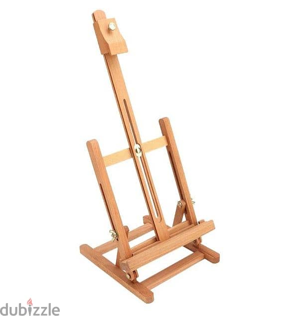 Artists Adjustable Beechwood Painting and Display Easel 0