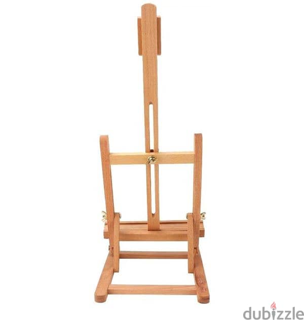 Artists Adjustable Beechwood Painting and Display Easel 1