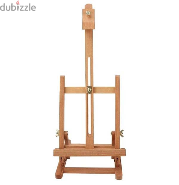 Artists Adjustable Beechwood Painting and Display Easel 2